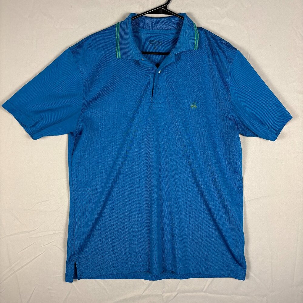 Brooks Brothers Performance Series Golf Polo Mens Size M Moisture Wicking